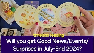 Will you get Good News/Events/Surprises in July-End 2024? God guidance and blessings for you 😇