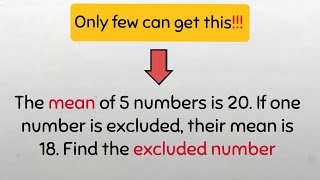 Can you solve this? Only a few people can get this correctly #maths #sigma #quiz #centraltendency