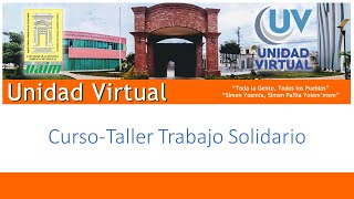 Curso Taller Trabajo Solidario