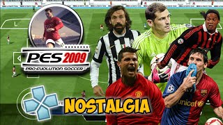 PES 2009 PRO EVOLUTION SOCCER PPSSPP NOSTALGIA