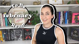 February TBR 💕 good lord y'all REALLY want me to read Verity