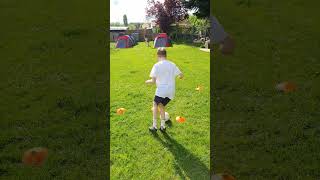 Dribbling training! #football #skills #trickshotsbytd