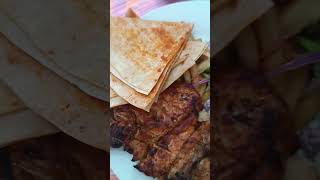 half chicken barbecue for dinner #shortvideo #viral #asmrfood #yummy #ofwlife #ytshorts #aris