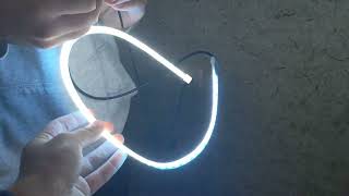 How to instal toyota prius led strip  light - unboxing / ტოიოტა პრიუსი ლედების დაყენება