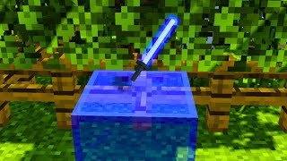 minecraft but we have starwars lightsabers