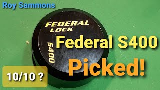 (201) Federal S400 Puck Lock Picked!