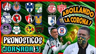 🔥😱 PRONOSTICOS JORNADA 3 GUARDIANES 2021 LIGA MX - Quiniela Futbol Mexicano CLAUSURA 2021❌⚽️