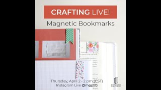 Magnetic Bookmarks Craft Tutorial