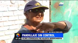 Pandillaje sin control en San Juan de Miraflores