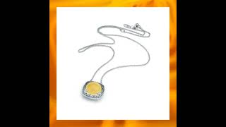 Necklace with amber, modern design of necklace which will delight You, You can choose favourite c...