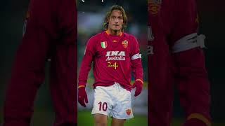 Tutte le stagioni e le maglie di Francesco Totti  #shorts