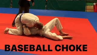 My first BASEBALL CHOKE in comp !!!