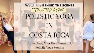 Behind the Scenes Polistic Pole Yoga in Costa Rica