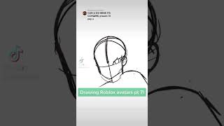 Drawing YOUR Roblox avatars pt 7 || #shorts