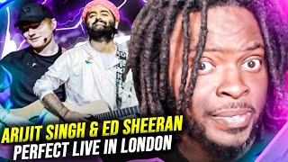 First Time Hearing Ed Sheeran x Arijit Singh live London | REACTION