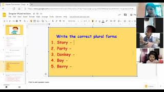 Grade 2 English 18/02/2021 Plurals