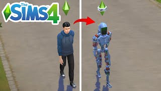 How To Become A Robot (Cheats) - The Sims 4