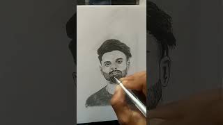 Man Live Sketch | Painting Tutorial | #Pencilsketch | Harrsha Artist | #Youtubeshorts