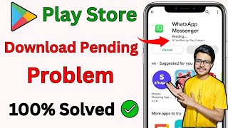 How to fix playstore pending problem 2024 | playstore can't download | playstore download pending 😢