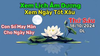 Lịch Âm Hôm Nay - Xem Ngày Cưới Hỏi - Con Số May Mắn Hôm Nay