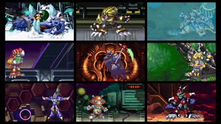 Mega Man X4 - All Bosses (X / No Damage / No Armor)