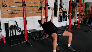 INCLINE BENCH PRESS DB