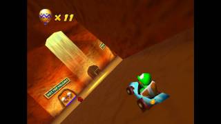 Diddy Kong Racing (N64) - Driving Slanted Glitch