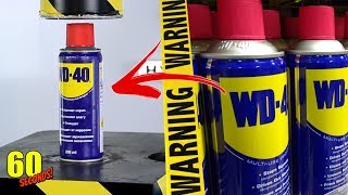 ◄ 60 초 ► 실험 유압 프레스 VS WD40 (60 Seconds!)