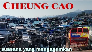 jalan jalan ke Cheung cao melihat becak vlog #tkwhongkong