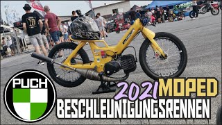 Moped Beschleunigungsrennen 2021 in Greinbach - RIBENS Puch Maxi #puchmaxi #e50 #sprintrace