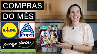 Compras do Mês de Junho - Lidl + Aldi + Pingo Doce 🛒