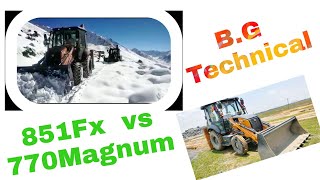 Case 851FX VS Case 770Magnum #case #view #mechanical #support