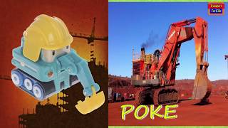 Robocar Poli in real life! Educational video for kids! New cartoons about cars 23