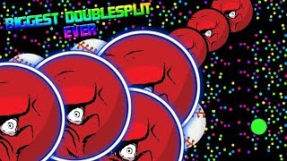 *BIGGEST* DOUBLESPLIT WITH 4 AUTOSPLITS!! - Win Compilation -  Dual Agar, Agario & Gaver.io