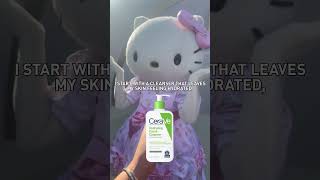 Hello Kitty’s skincare routine #GoldHouse #GoldGala #CeraVe #spf #dermatology #skincaretips