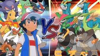 Legendary Pokemon Battle: Ash Vs Legendary Deers