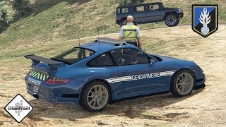 GTA 5 - LSPDFR - GENDARMERIE - PORSCHE GTR 3 - PATROUILLE 79 - MERCI COLLEGUE