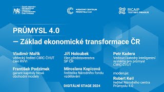 MSV 2024 Digistage: Průmysl 4.0 - Základ ekonomické transformace ČR