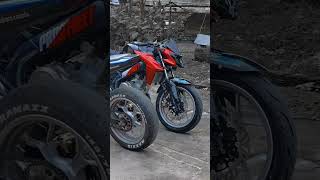 DUO VIXION GAMBOT STYLE #automobile #vixionnvl #minivlog #motovlog #vixionr #shortvideo #bangkalan