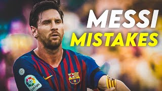 Lionel Messi mistakes compilation