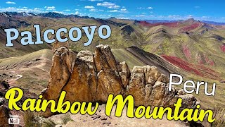 Peru 🇵🇪 Palccoyo Rainbow Mountain & Stone Forest 2023 4K #peru