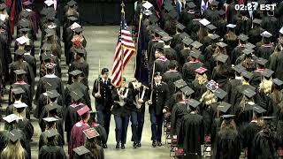 IUP 2023 December Undergraduate Commencement Ceremony.