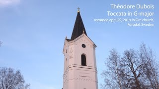 Dubois - Toccata in G-major - Ore kyrka - Melker Stendahl