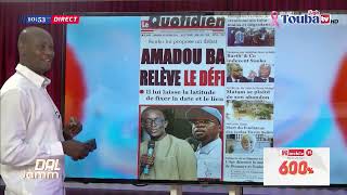 #Dal_Jàmm : Revue des titres du Mercredi 23 Octobre 2024, avec Abdoulaye Famanta