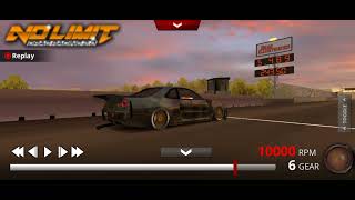 No limit drag racing 2.0 v2.0.4 Twin Turbo 2001 Nissan Skyline R34 @5.489 et