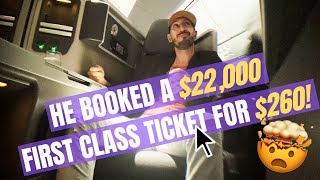 Paul Books a $22,000 FIRST CLASS Ticket to Japan for $260 — RIGHT BEFORE YOUR EYES