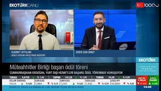 22 Ağustos 2023 EkoTürk TV / Küresel Piyasalar Analizi (#Fed, #Altın, #SP500, #ABD10Yıllık, #DXY)