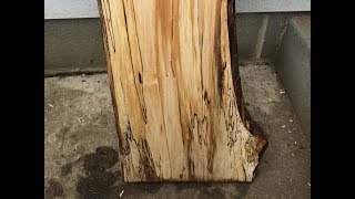 Woodmaster planer video: Basswood and Black walnut