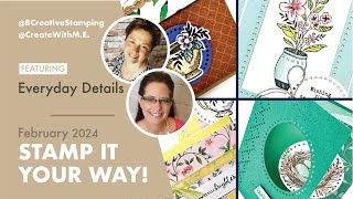 Fancy Folds & Gift Ideas Featured in Stamp It Your Way using "Everyday Details" by Stampin' Up!