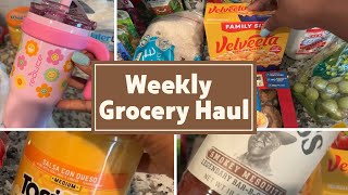 SHOP WITH ME: WEEKLY GROCERY HAUL AT H-E-B